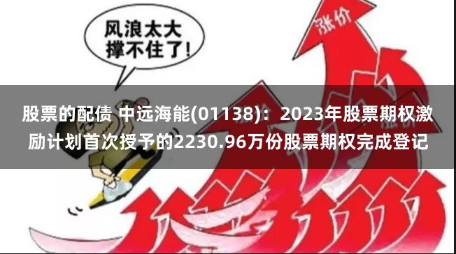 股票的配债 中远海能(01138)：2023年股票期权激励计划首次授予的2230.96万份股票期权完成登记