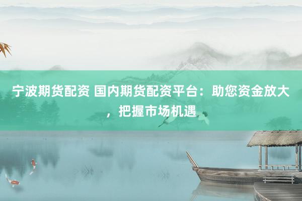 宁波期货配资 国内期货配资平台：助您资金放大，把握市场机遇